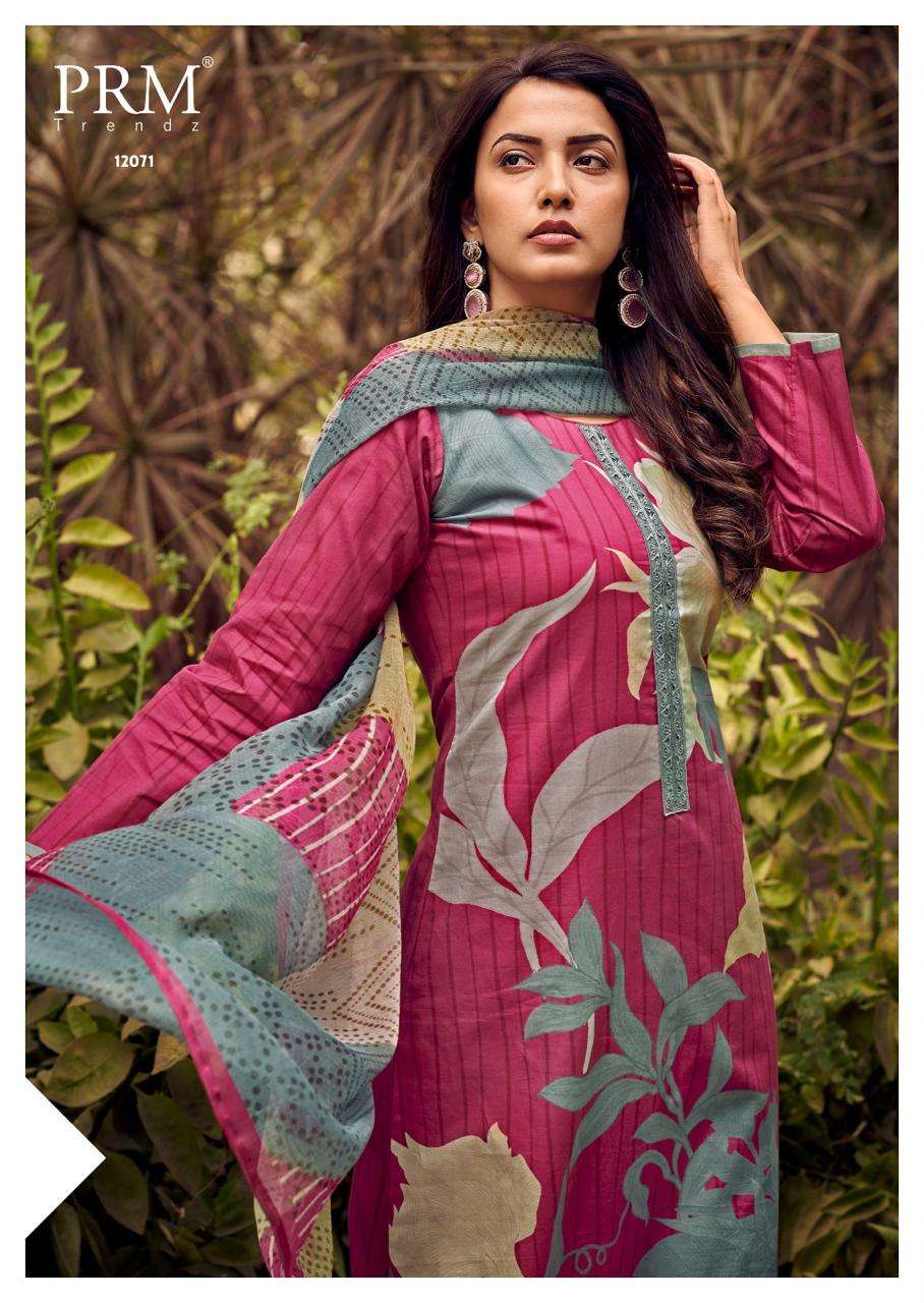 PRM Trends Brisca Lawn Cotton Dress Material - Amrah Wholesale
