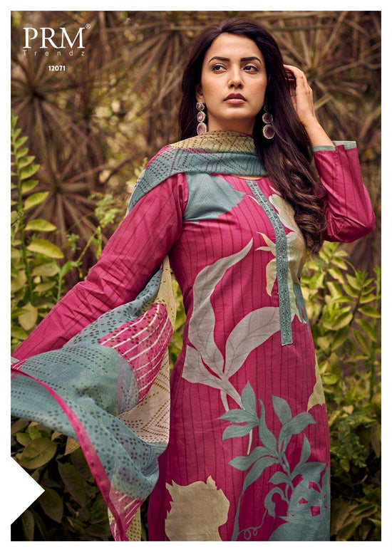 PRM Trends Brisca Lawn Cotton Dress Material - Amrah Wholesale