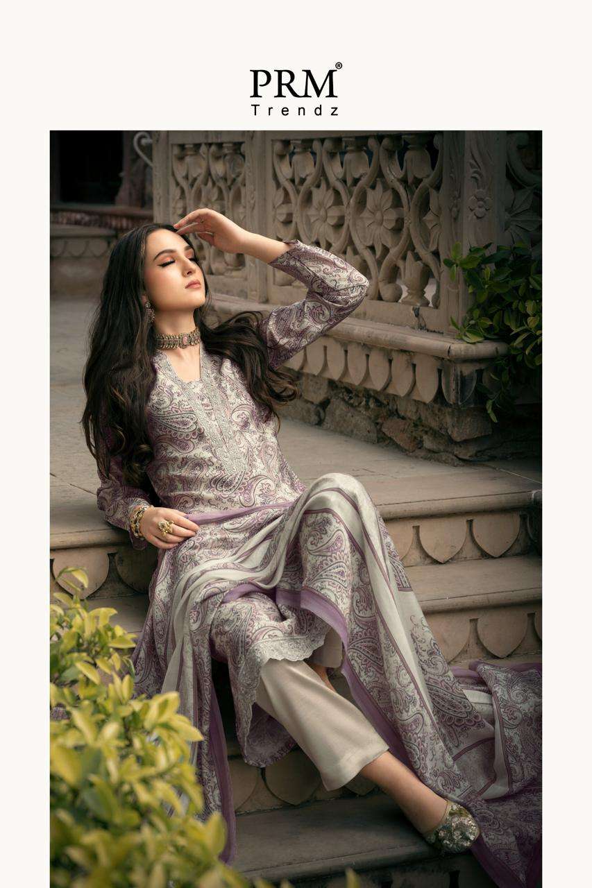 PRM Trendz Bareeha Vol 2 Dress Material Wholesale Catalogue - Amrah Wholesale