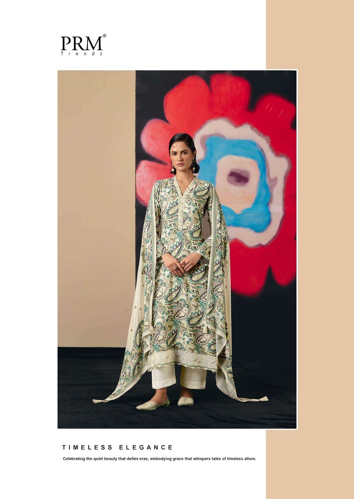 PRM Trendz Brivaa Pure Viscose Pashmina Dress Material