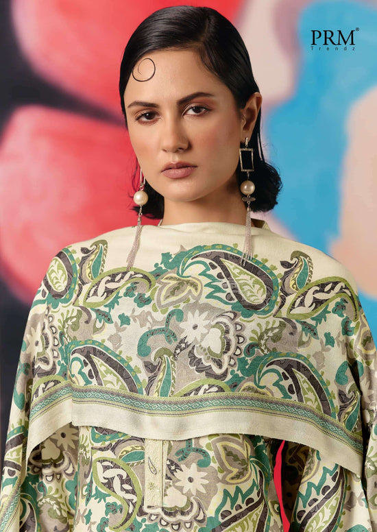 PRM Trendz Brivaa Pure Viscose Pashmina Dress Material