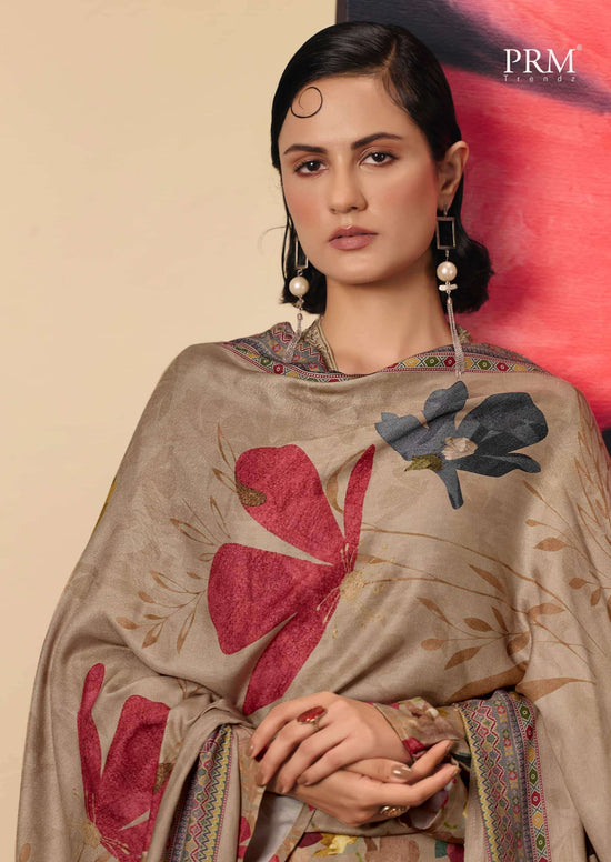 PRM Trendz Brivaa Pure Viscose Pashmina Dress Material