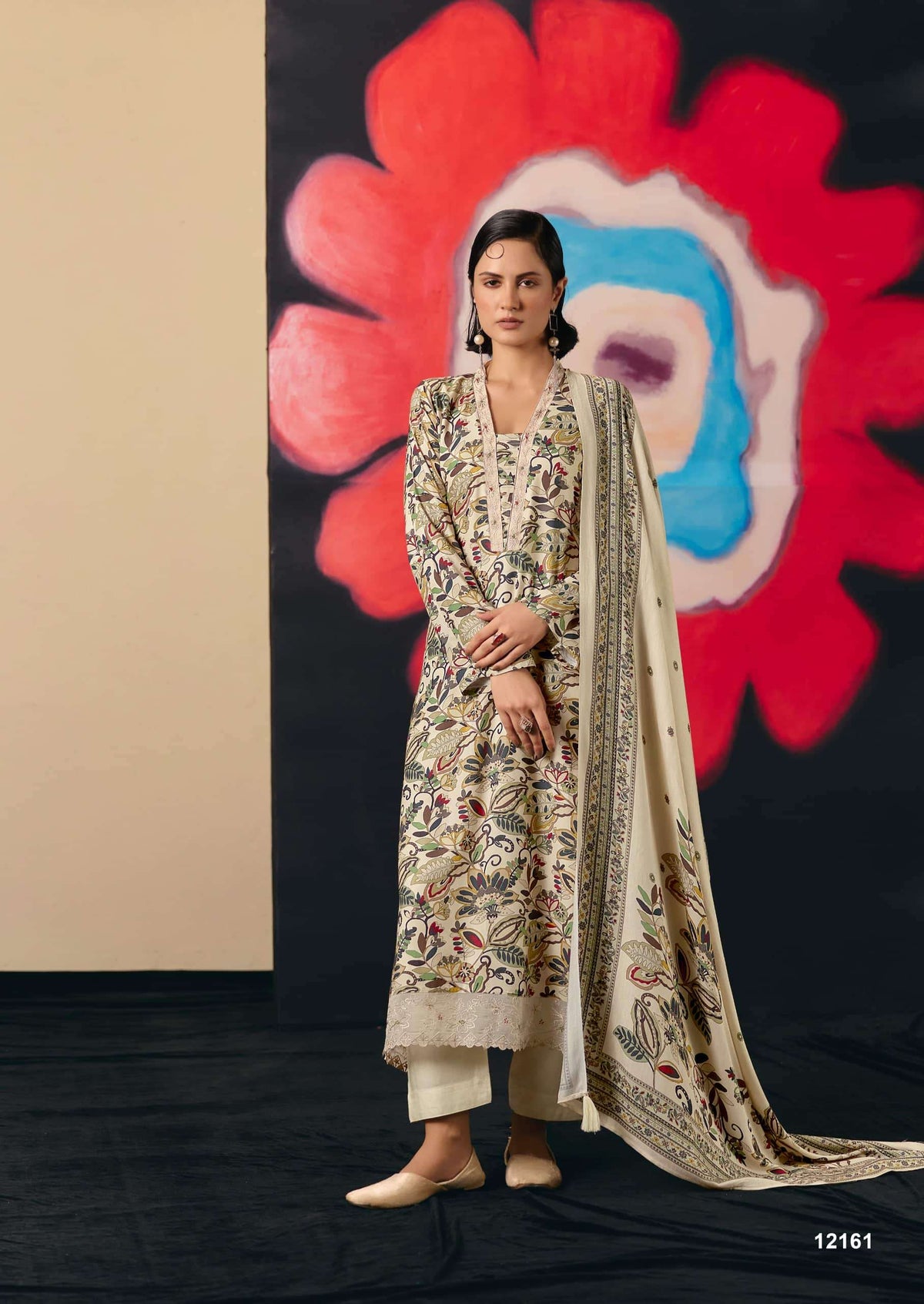 PRM Trendz Brivaa Pure Viscose Pashmina Dress Material