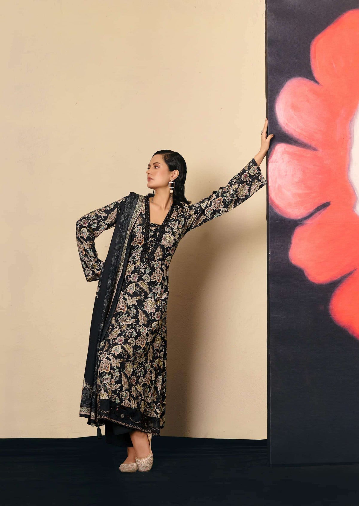 PRM Trendz Brivaa Pure Viscose Pashmina Dress Material