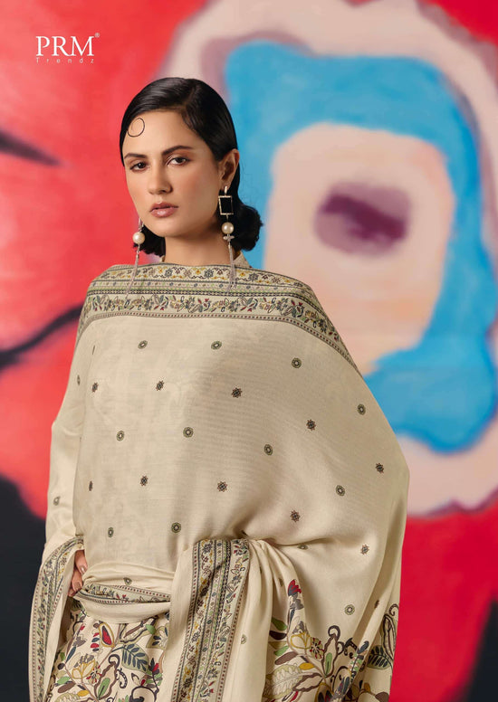 PRM Trendz Brivaa Pure Viscose Pashmina Dress Material