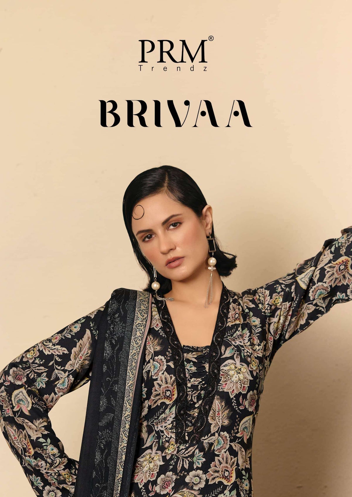PRM Trendz Brivaa Pure Viscose Pashmina Dress Material