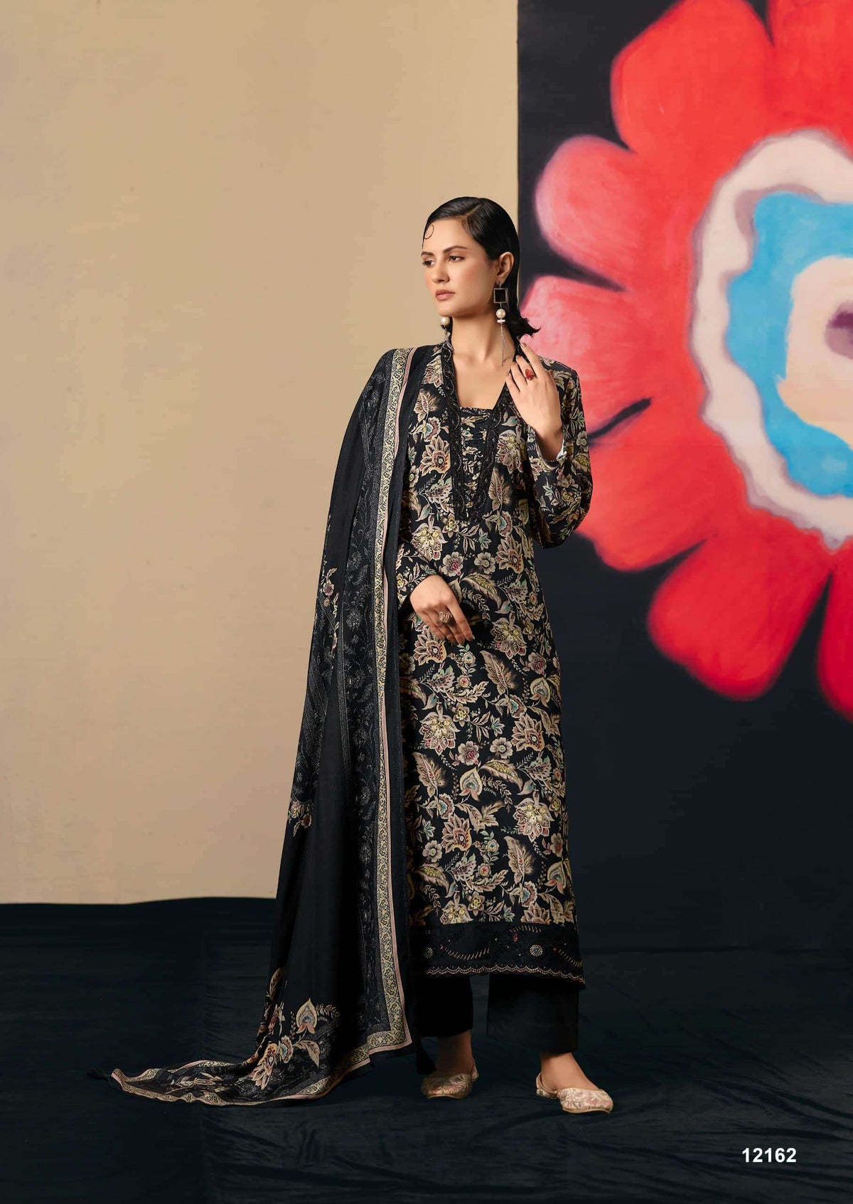 PRM Trendz Brivaa Pure Viscose Pashmina Dress Material