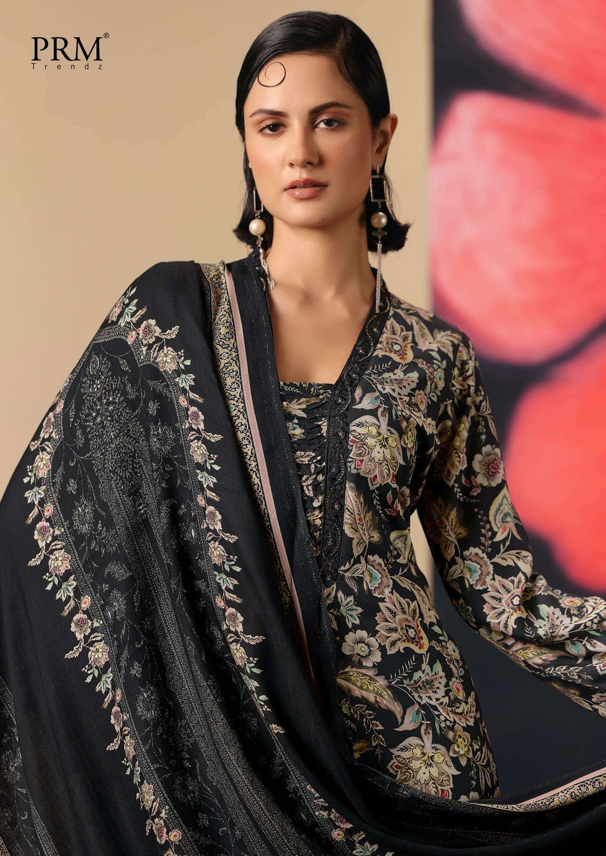 PRM Trendz Brivaa Pure Viscose Pashmina Dress Material