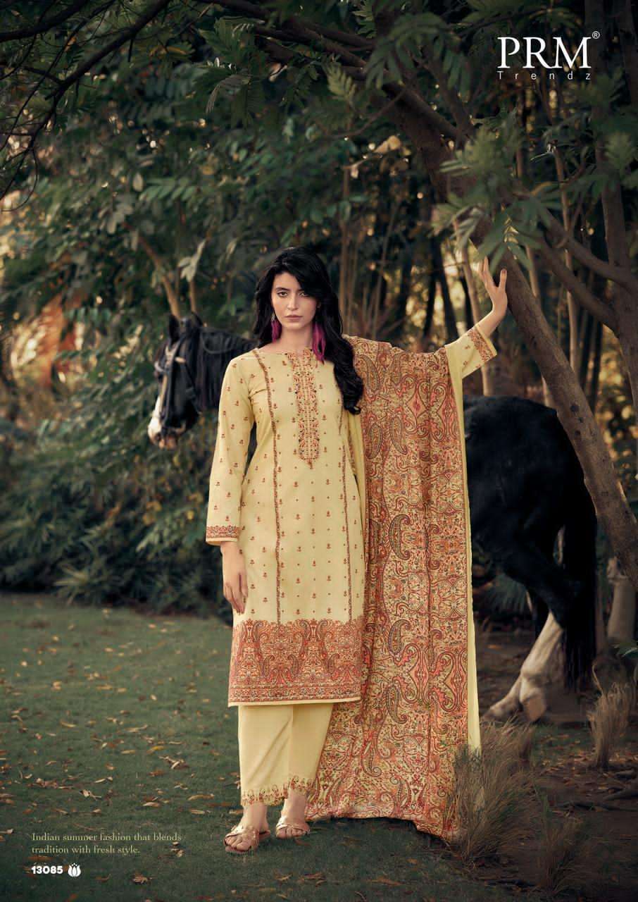PRM Trendz Khwaish Vol 2 Cotton Suit Wholesale Catalogue - Amrah Wholesale