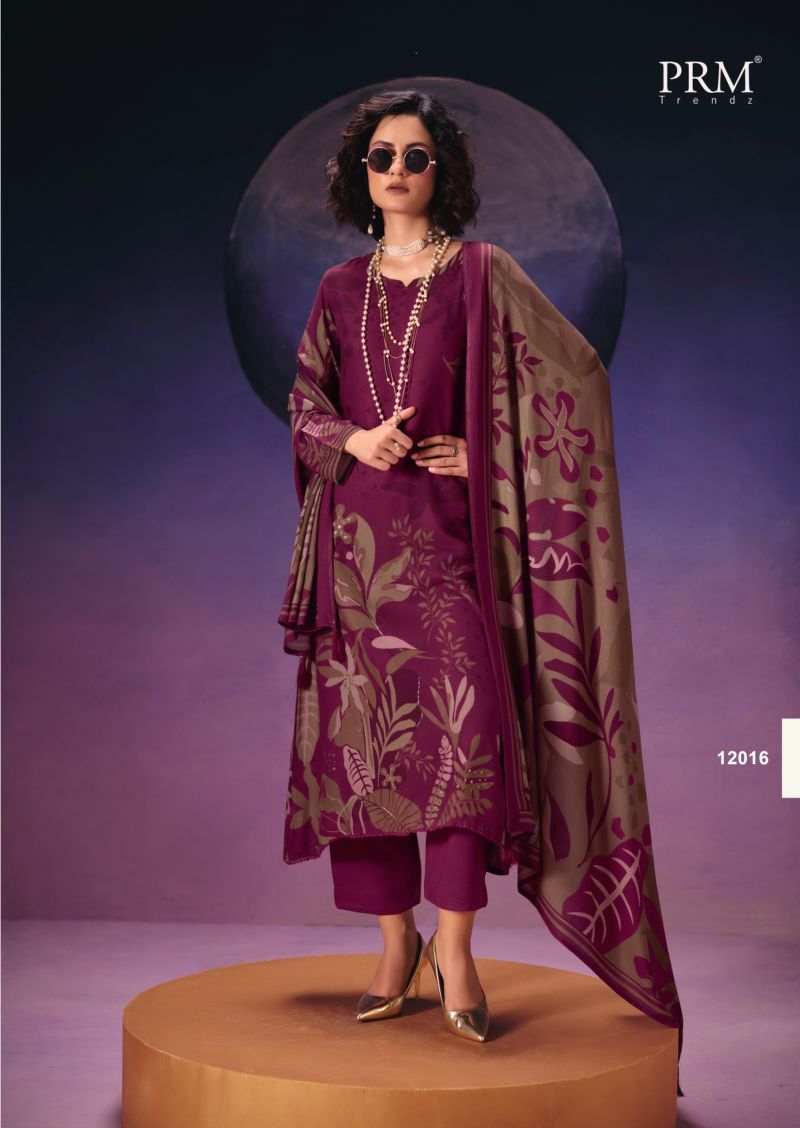 PRM TRENDZ Prm Deyra Viscose Pashmina Dress Material