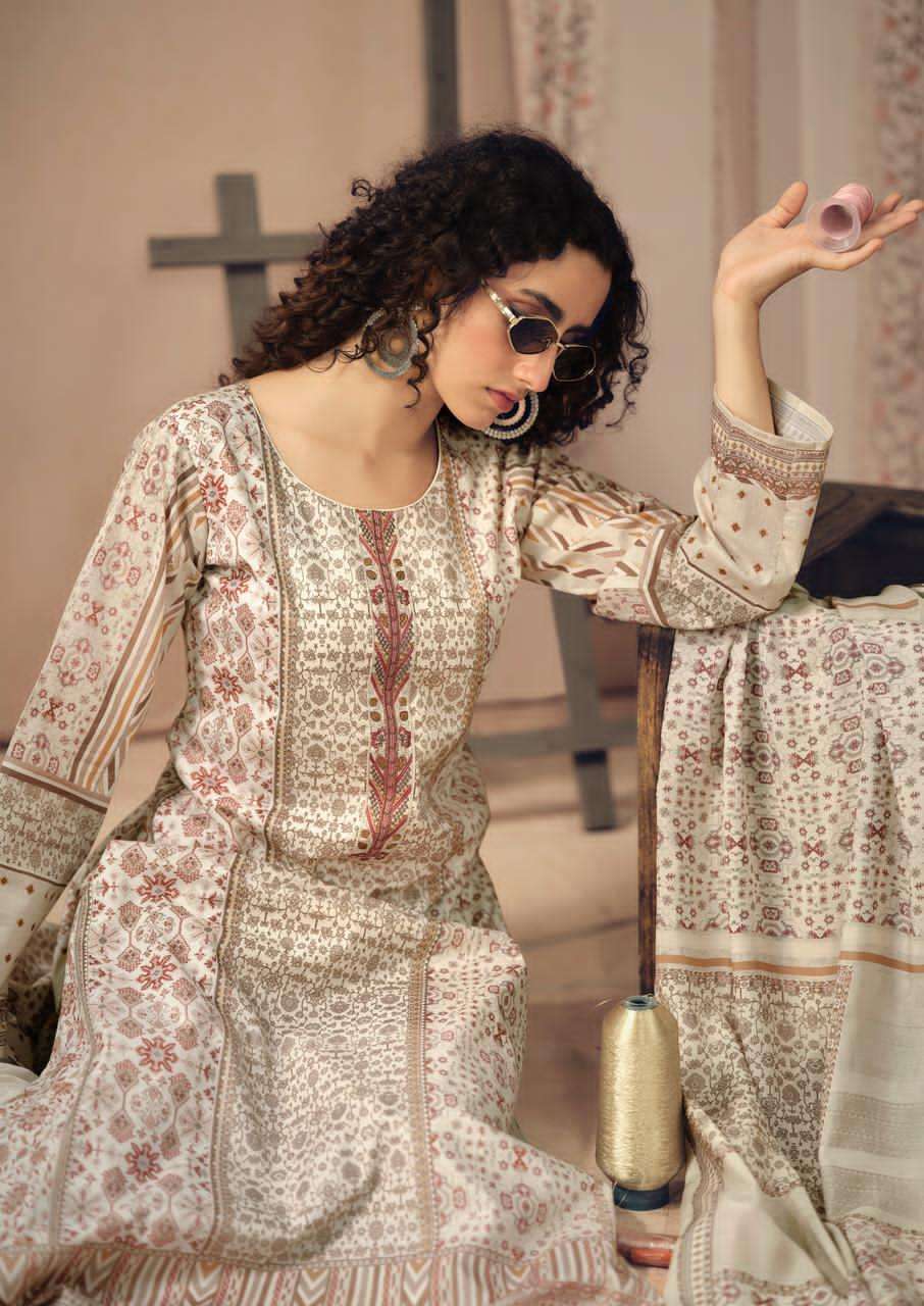 Prm Trendz Rozana Cambric Cotton Dress Material Wholesale - Amrah Wholesale