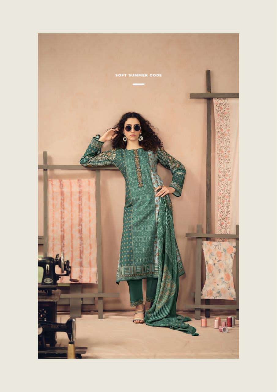 Prm Trendz Rozana Cambric Cotton Dress Material Wholesale - Amrah Wholesale