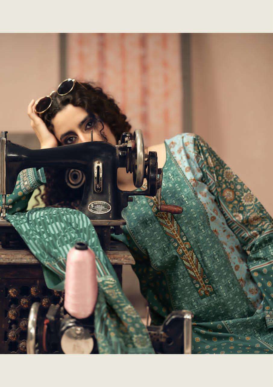 Prm Trendz Rozana Cambric Cotton Dress Material Wholesale - Amrah Wholesale