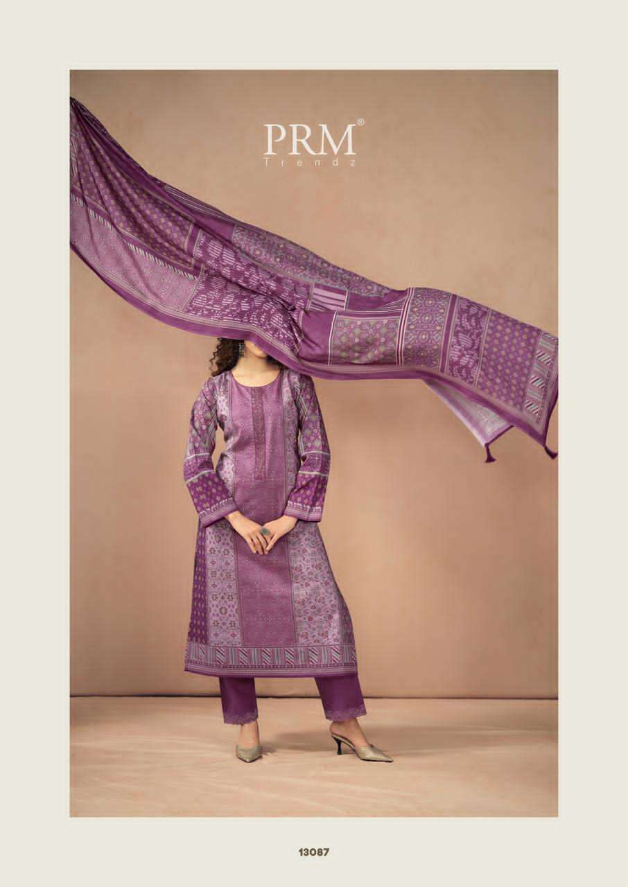 Prm Trendz Rozana Cambric Cotton Dress Material Wholesale - Amrah Wholesale