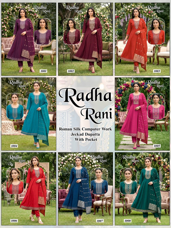 Radha Rani D No 1001 To 08 - Amrah Wholesale