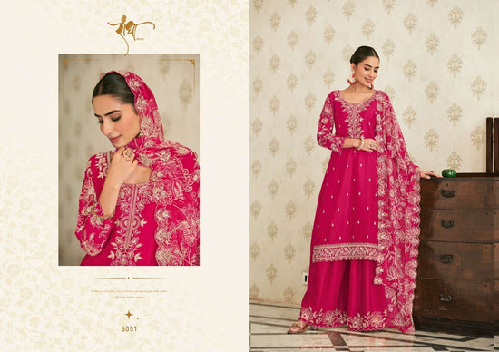 Radha Trendz Saanjh Vol 5 Chinon Pakistani Suit