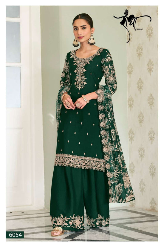 Radha Trendz Saanjh Vol 5 Chinon Pakistani Suit