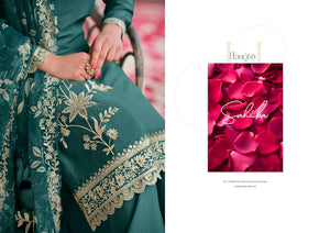 Radha Trendz Sahiba Chinon Dress Material - Amrah Wholesale