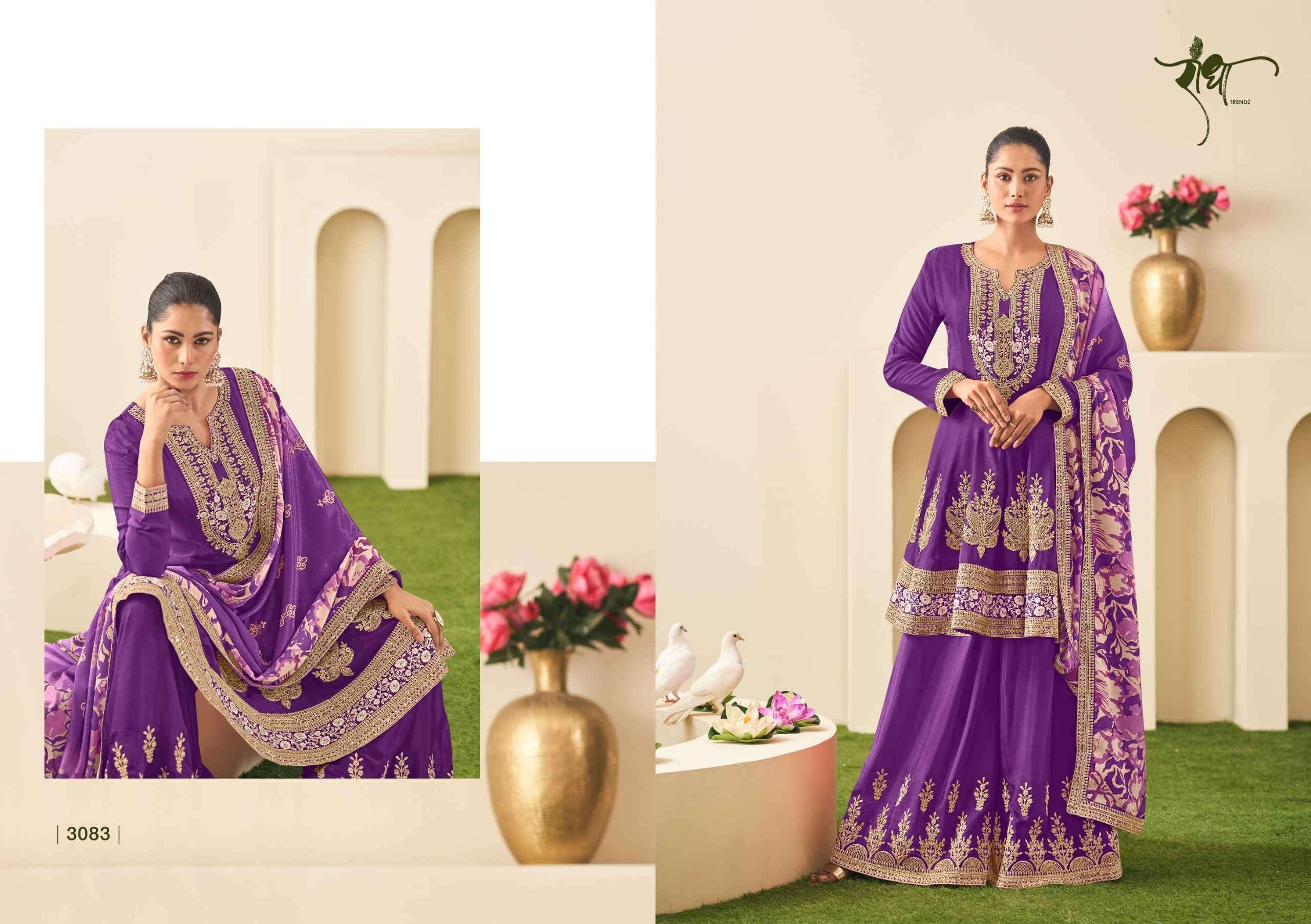 Radha Trendz Sitare Premium Chinon Salwaar Suit