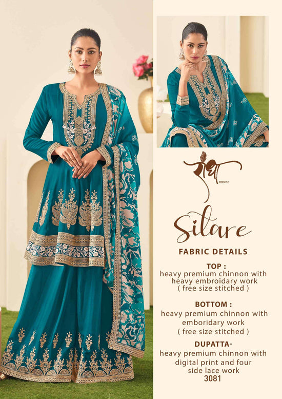 Radha Trendz Sitare Premium Chinon Salwaar Suit