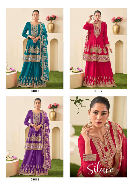Radha Trendz Sitare Premium Chinon Salwaar Suit