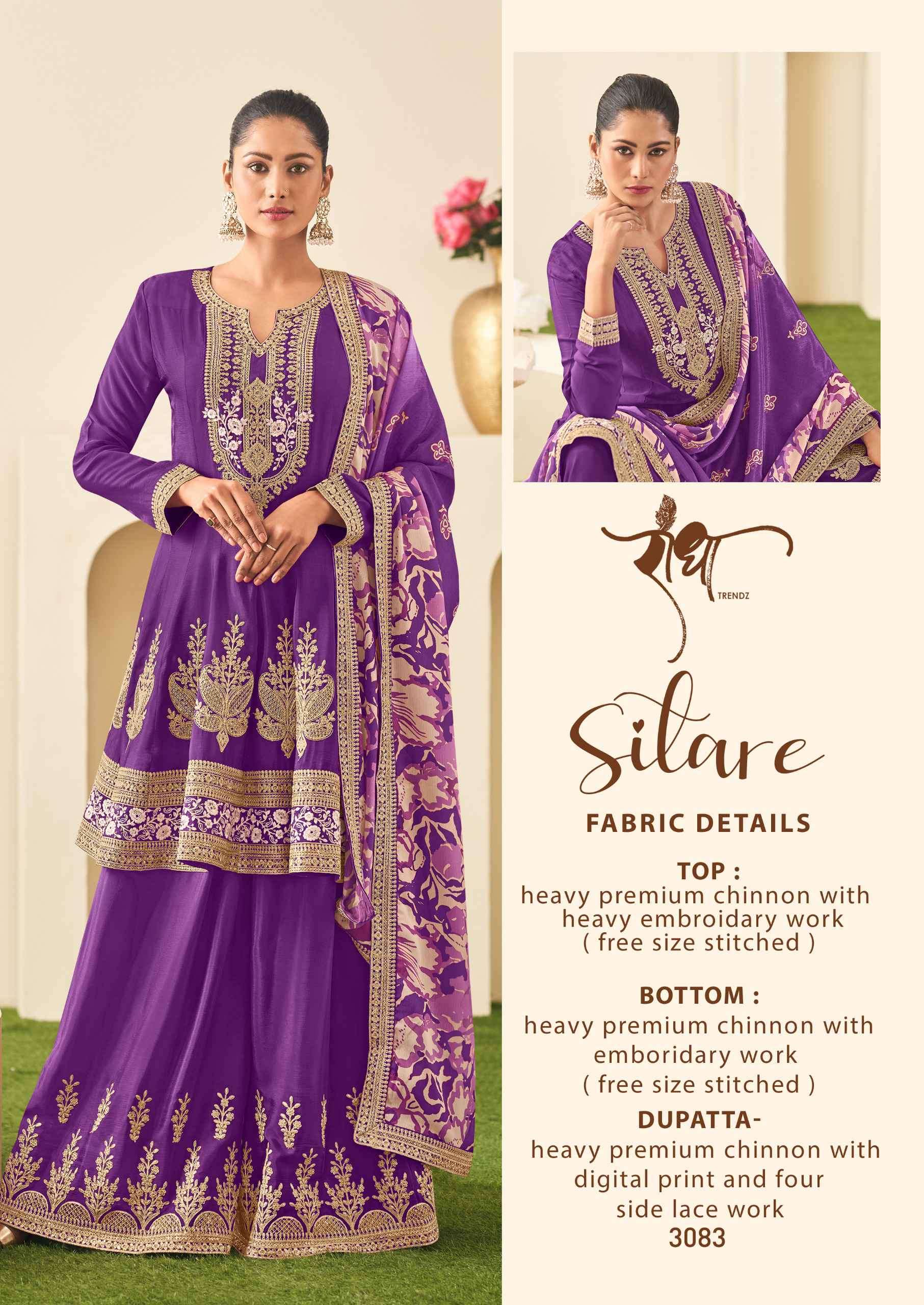 Radha Trendz Sitare Premium Chinon Salwaar Suit