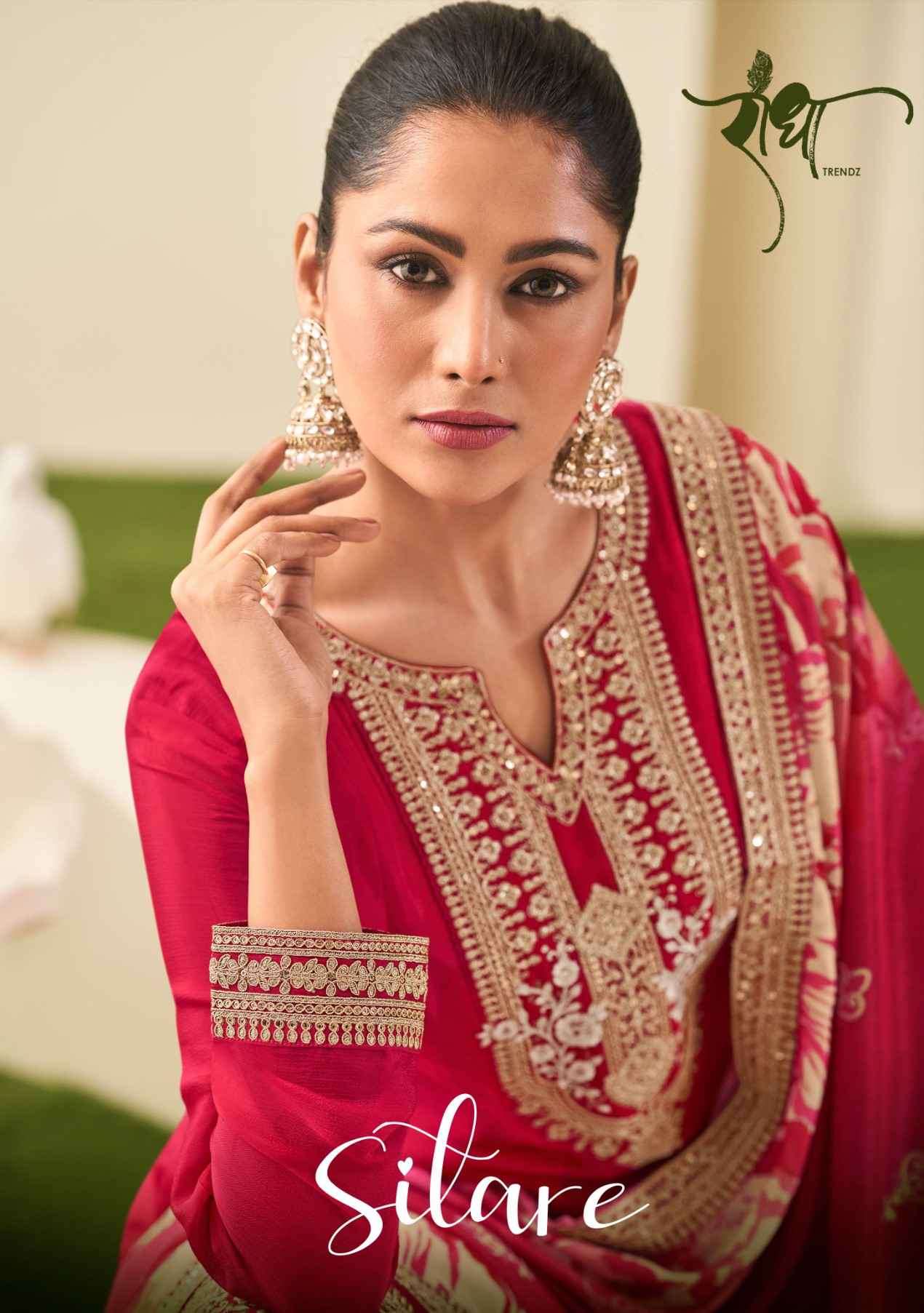 Radha Trendz Sitare Premium Chinon Salwaar Suit