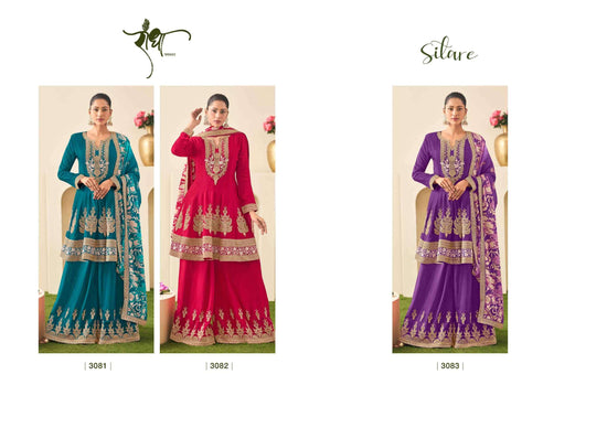 Radha Trendz Sitare Premium Chinon Salwaar Suit