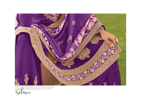 Radha Trendz Sitare Premium Chinon Salwaar Suit