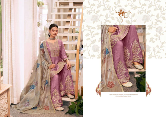 Radha Trendz Sunflower Fendy Silk Designer Sharara Dress