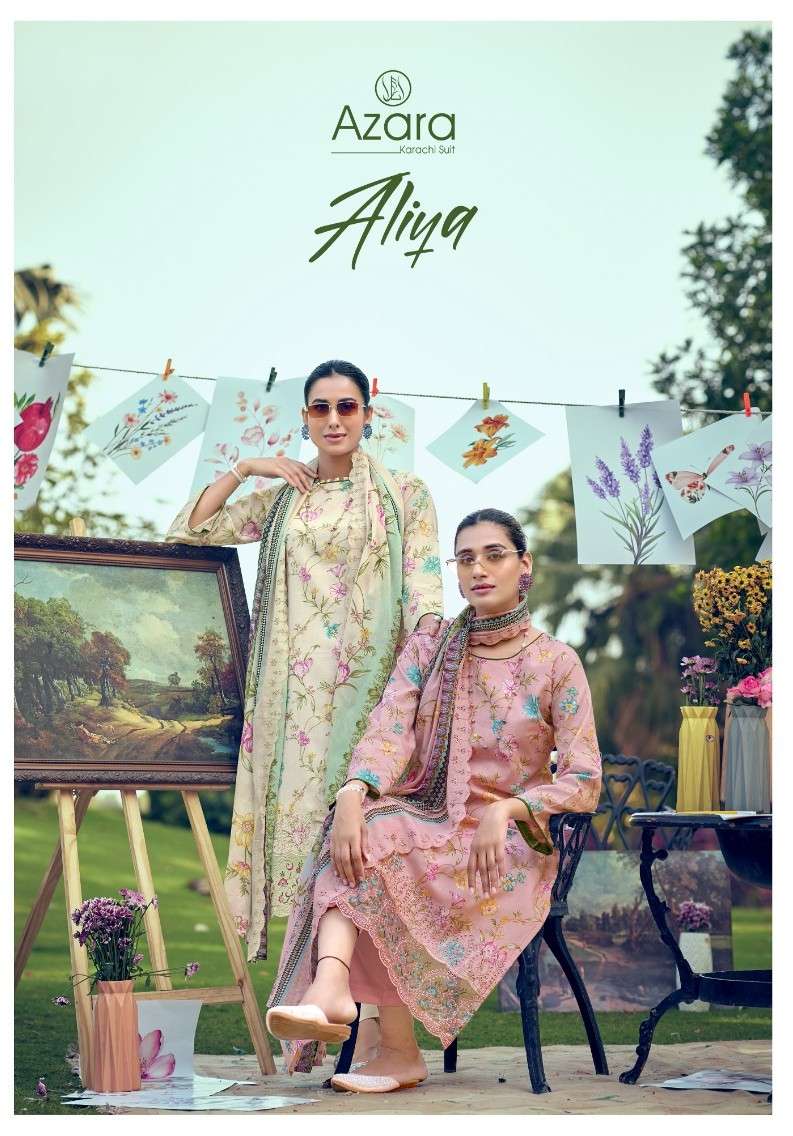 Radhika Aliya Pure Lawn Pakistani Suit