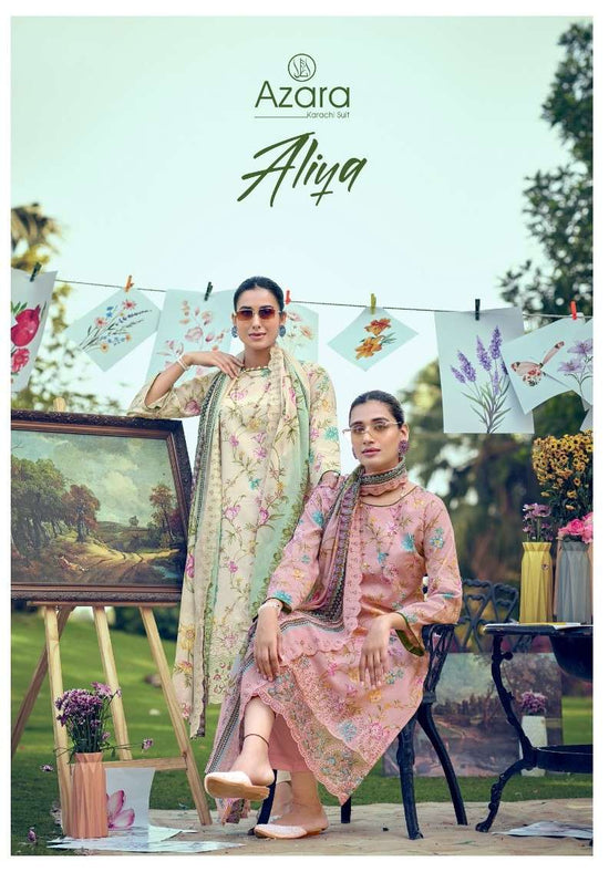 Radhika Aliya Pure Lawn Pakistani Suit