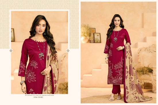 Radhika Azara Jessika Vol 3 Jam Cotton Dress Material