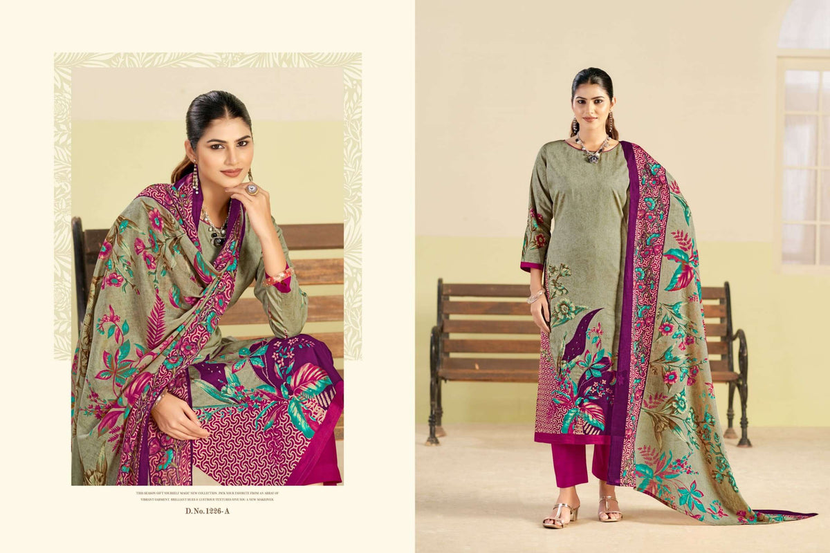 Radhika Fashion Azara Kayka Cotton Dress Material
