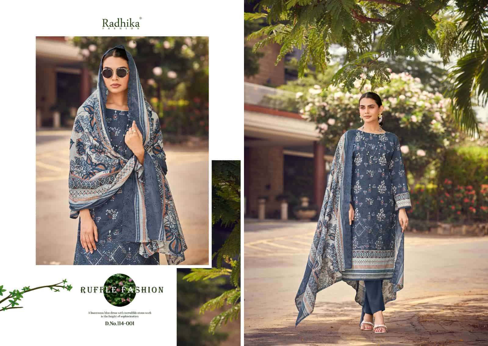 Radhika Coco Pure Lawn Cotton Salwar Suit Collection - Amrah Wholesale