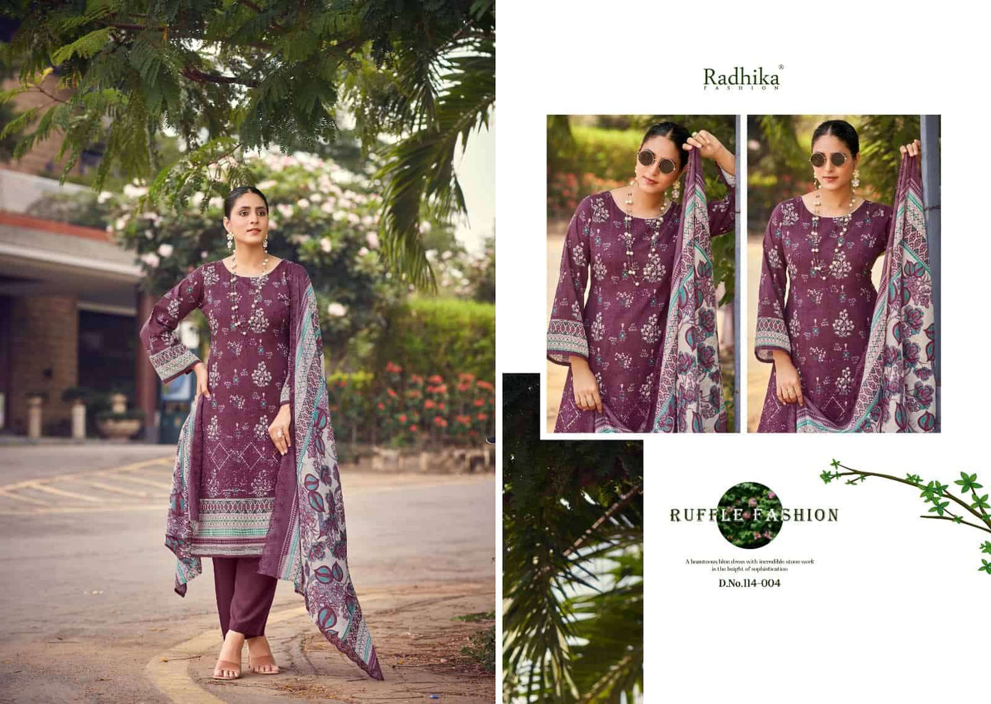 Radhika Coco Pure Lawn Cotton Salwar Suit Collection - Amrah Wholesale