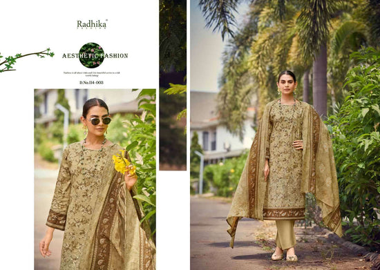 Radhika Coco Pure Lawn Cotton Salwar Suit Collection - Amrah Wholesale