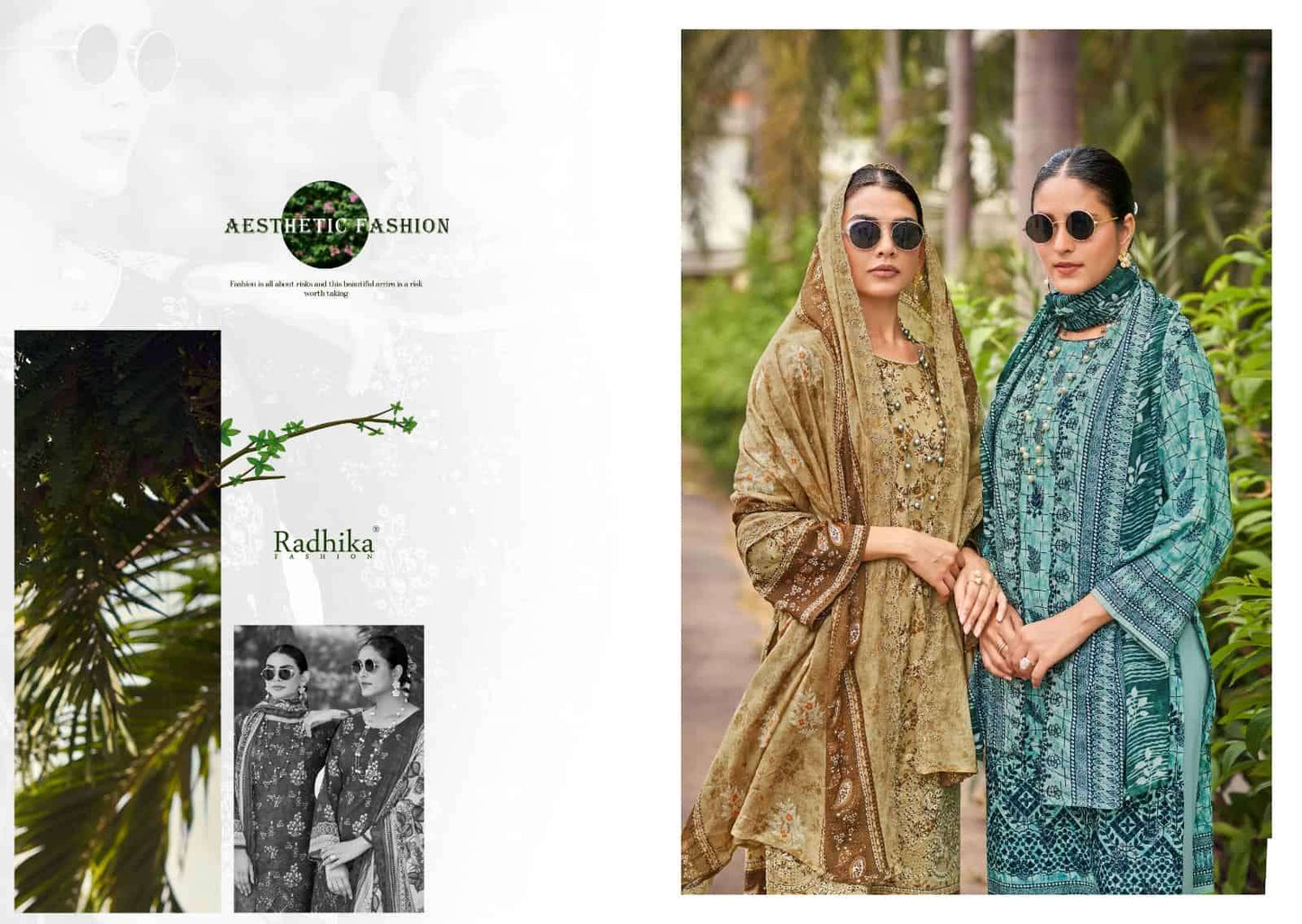 Radhika Coco Pure Lawn Cotton Salwar Suit Collection - Amrah Wholesale