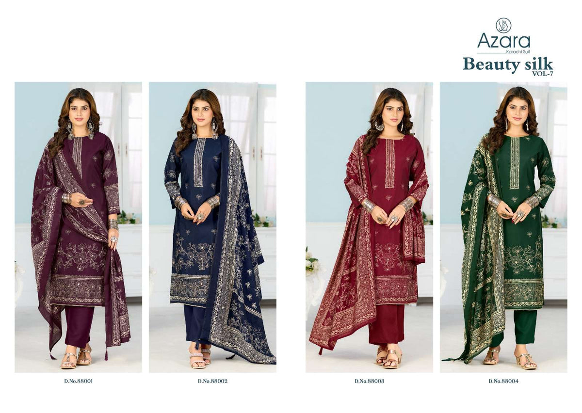 Radhika Fashion Azara Beauty Silk Vol-07