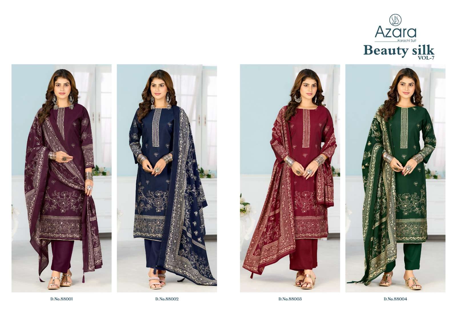 Radhika Fashion Azara Beauty Silk Vol-07