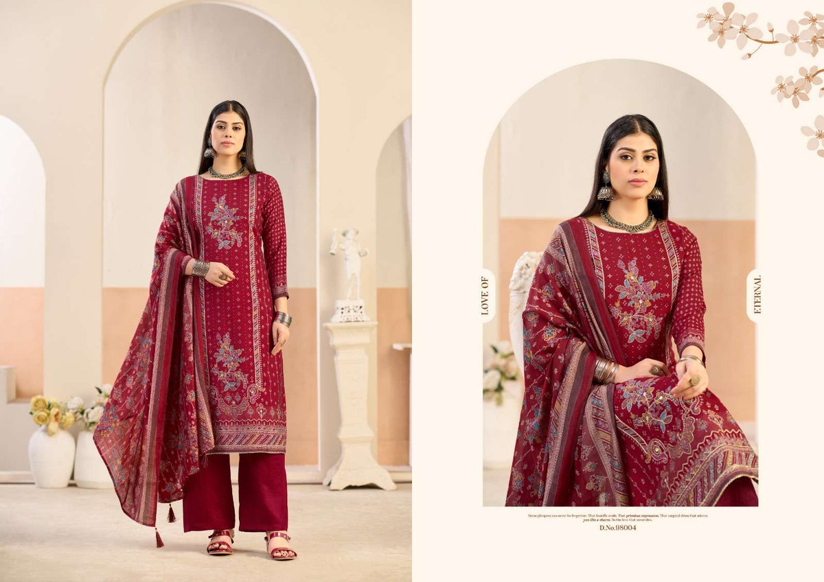 RADHIKA FASHION AZARA CLASSIC TOUCH Viscose Vatican Dress Material