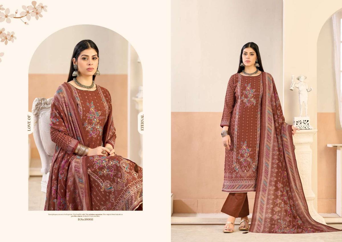 RADHIKA FASHION AZARA CLASSIC TOUCH Viscose Vatican Dress Material