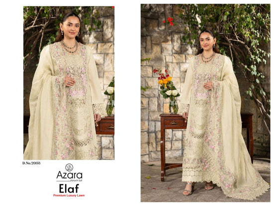 Radhika Fashion Elaf Premium Vol 2 Cotton Handwork Embroidered Pakistani Suit