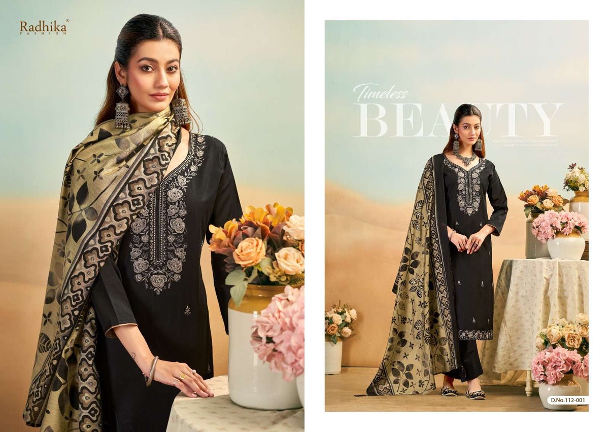 RADHIKA FASHION SAFINAZ Jaam Cotton Pakistani Suit - Amrah Wholesale