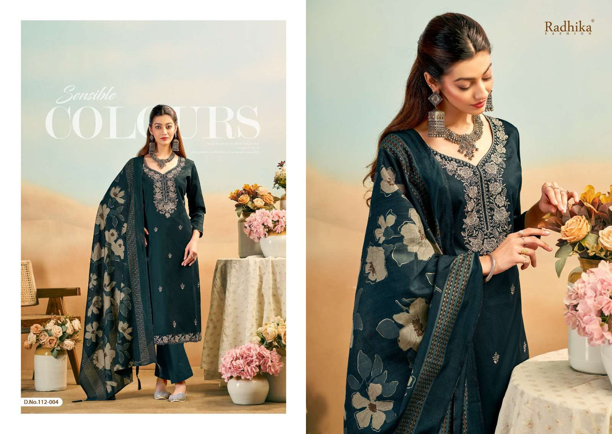 RADHIKA FASHION SAFINAZ Jaam Cotton Pakistani Suit - Amrah Wholesale