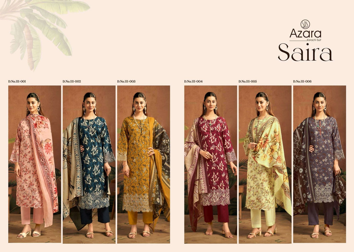 RADHIKA FASHION SAIRA Lawn Pakistani Suit - Amrah Wholesale