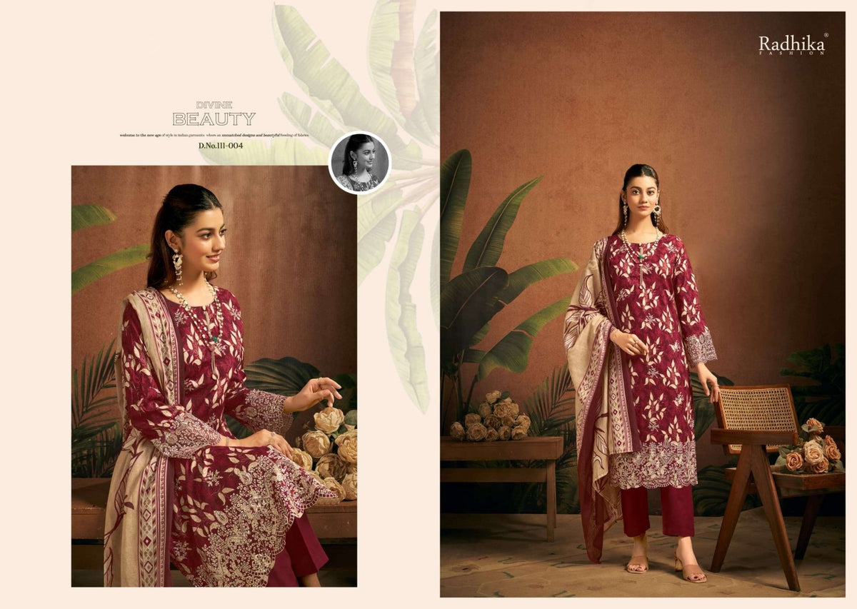 RADHIKA FASHION SAIRA Lawn Pakistani Suit - Amrah Wholesale