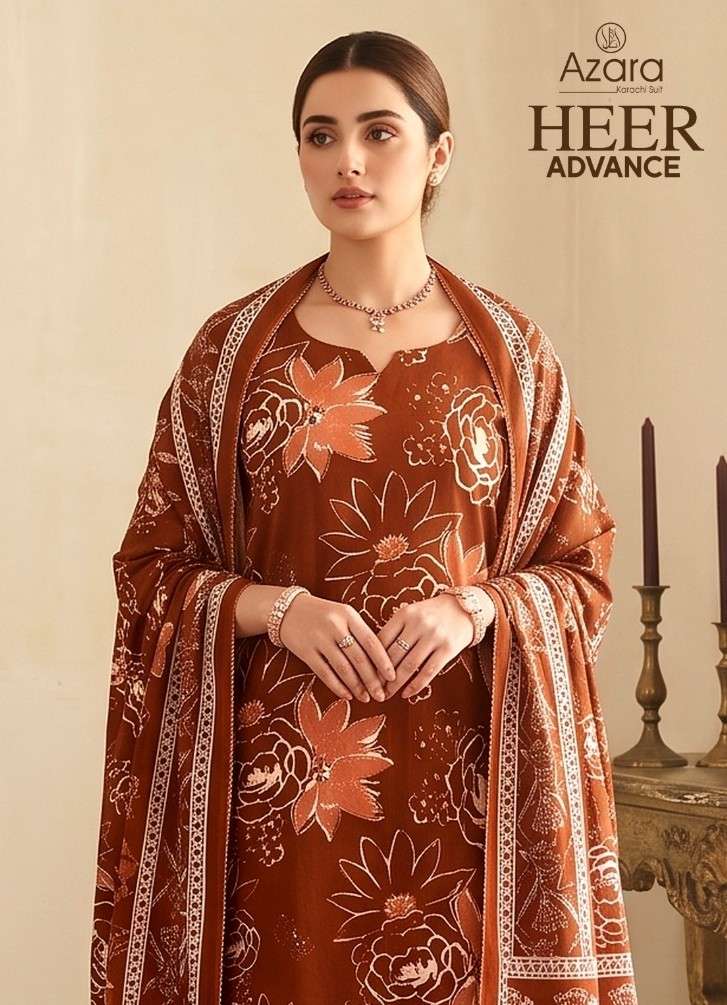 Radhika Heer Advance Jaam Cotton Dress Material