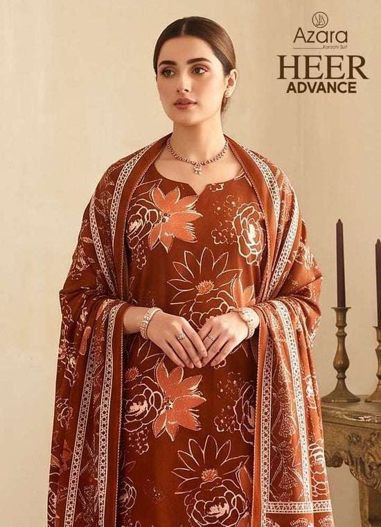 Radhika Heer Advance Jaam Cotton Dress Material