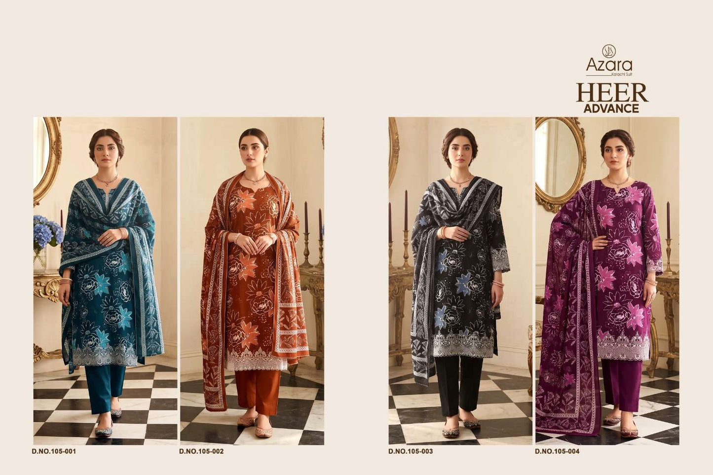 Radhika Heer Advance Jaam Cotton Dress Material